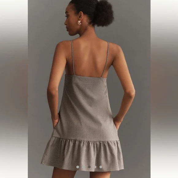 Maeve Square-Neck Shift Mini Dress - Picture 2 of 6